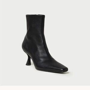Loeffler Randall Thandy Black Leather Bootie